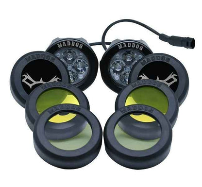 Maddog Scout-X Auxiliary Lights Pro Combo for Bikes - New 2024