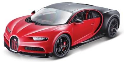 Maisto Bugatti Chiron 1/24 Red Sport - 51524