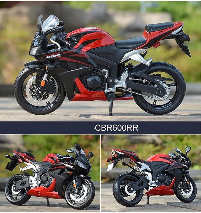 Maisto Honda CBR 600 RR 1:12 Scale Diecast Model Miniature Show - 52719