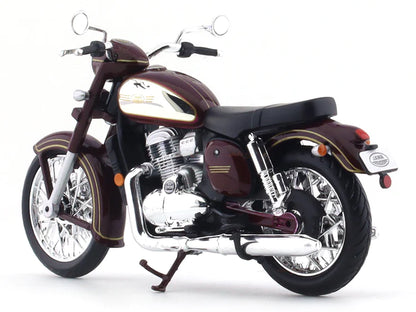 Maisto Jawa Classic Maroon 1:18 Diecast Scale Model Bike -39335MC