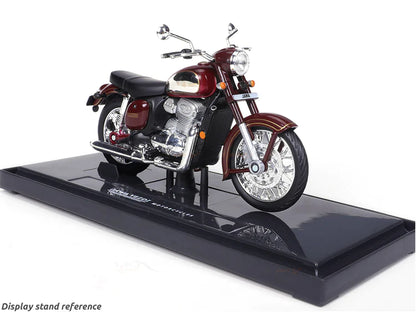 Maisto Jawa Classic Maroon 1:18 Diecast Scale Model Bike -39335MC