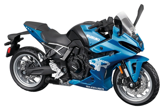 Maisto 1:18 Suzuki GSX-8R 2024 Blue Diecast Model - 20-24906