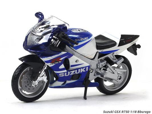 Maisto 1:18 Suzuki GSXR 750 Diecast Model - 28-91008