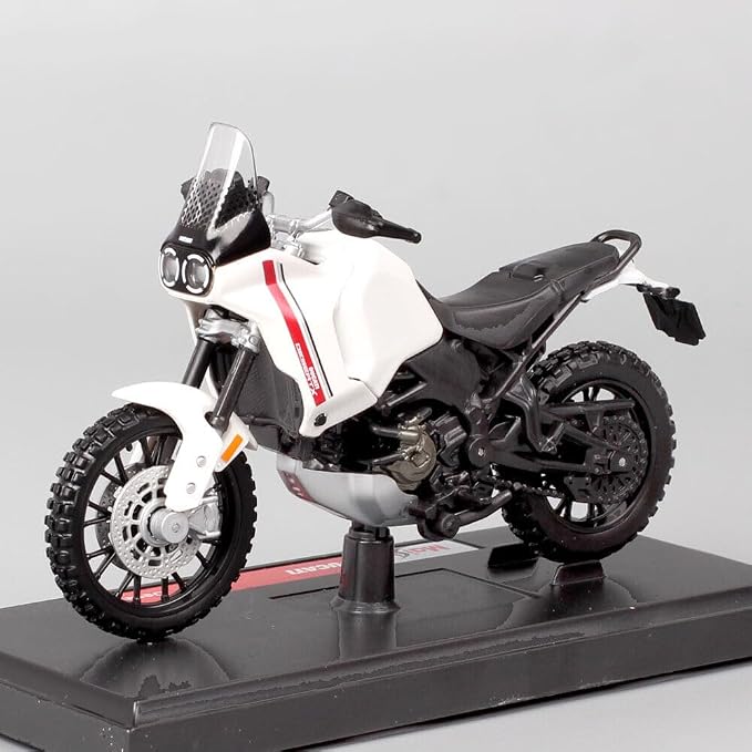 Maisto Ducati DesertX (White) 1:18 - 20-22989
