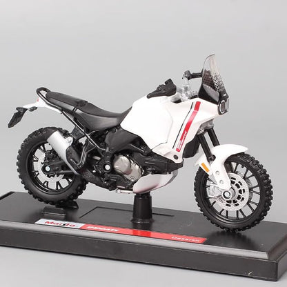 Maisto Ducati DesertX (White) 1:18 - 20-22989