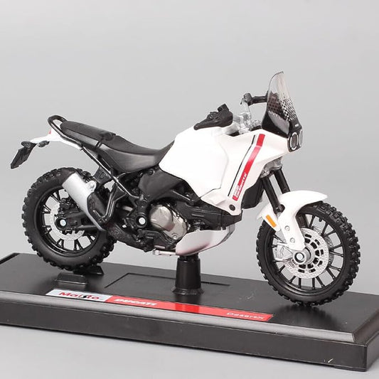 Maisto Ducati DesertX (White) 1:18 - 20-22989