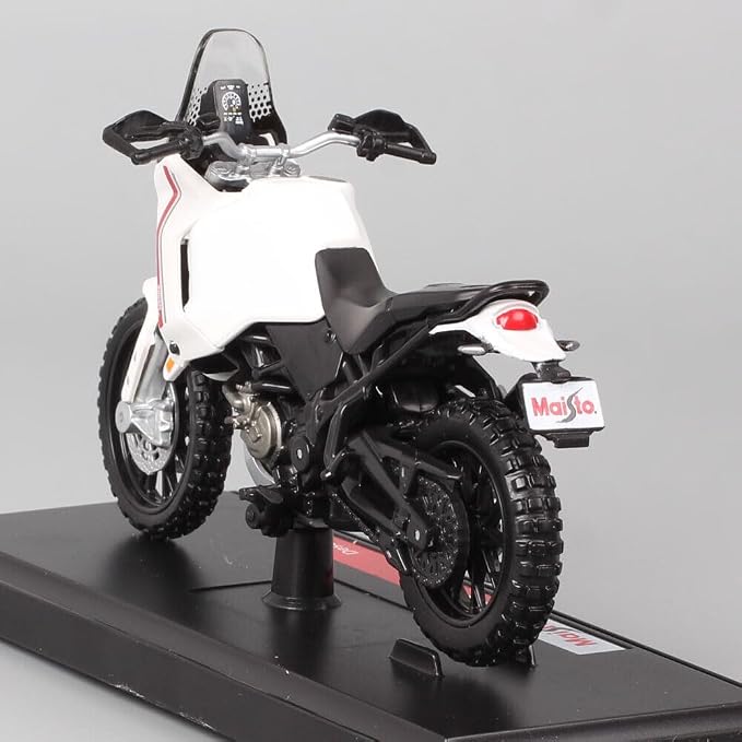 Maisto Ducati DesertX (White) 1:18 - 20-22989
