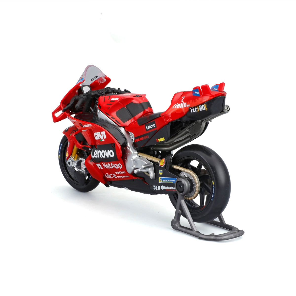 Maisto 1:18 Moto GP 2024 Ducati Lenovo Team Diecast Model - 36404