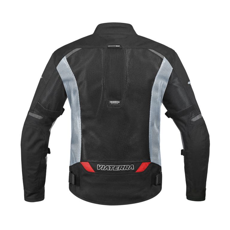 Viaterra Miller Urban Mesh Motorcycle Riding Jacket - Black - Riders Junction