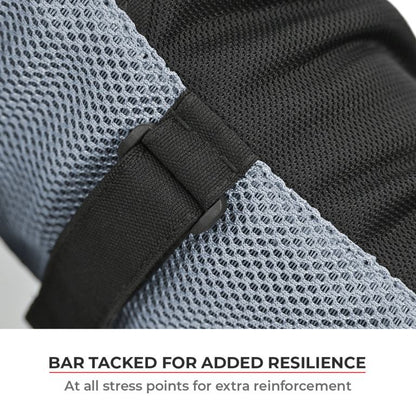 Viaterra Miller Urban Mesh Motorcycle Riding Jacket - Red - Riders Junction