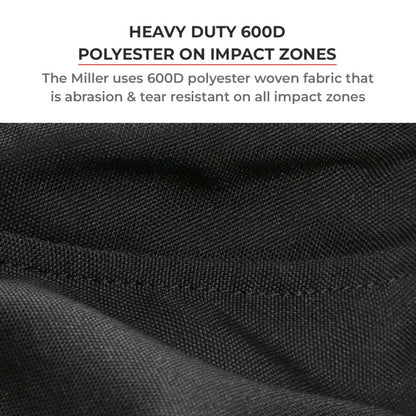 Viaterra Miller Urban Mesh Motorcycle Riding Jacket - Black - Riders Junction