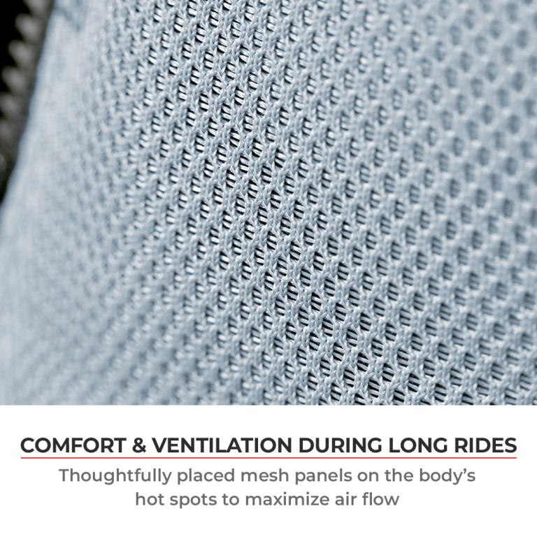 Viaterra Miller Urban Mesh Motorcycle Riding Jacket - Red - Riders Junction