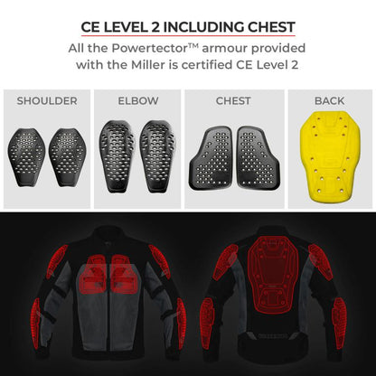 Viaterra Miller Urban Mesh Motorcycle Riding Jacket - Green - Riders Junction