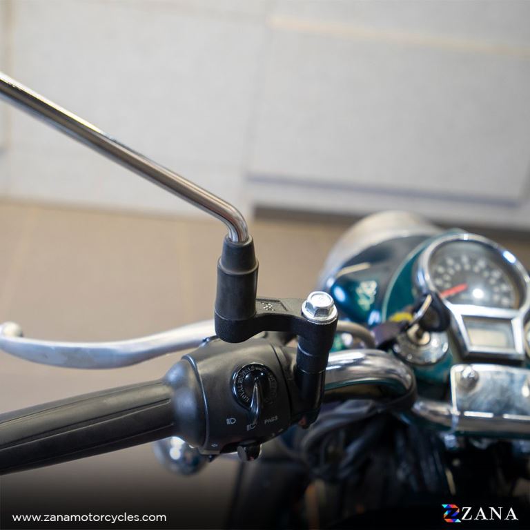 ZANA Mirror Extender Aluminium For Meteor 350 - ZI-8340 - Riders Junction