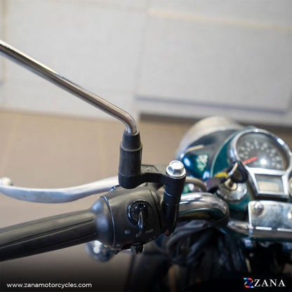 ZANA Mirror Extender Aluminium For Meteor 350 - ZI-8340 - Riders Junction