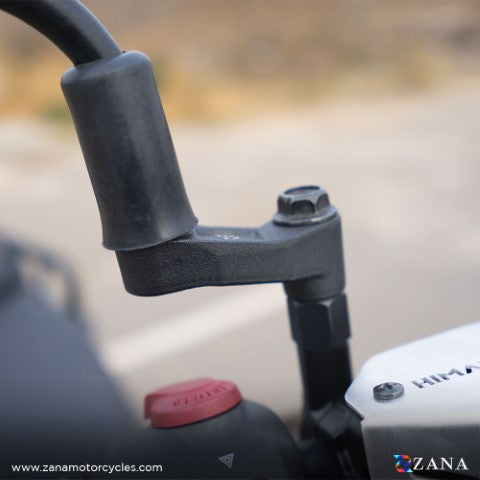 ZANA Mirror Extender for Royal Enfield Himalayan 450 - Black - ZI-8338 - Riders Junction