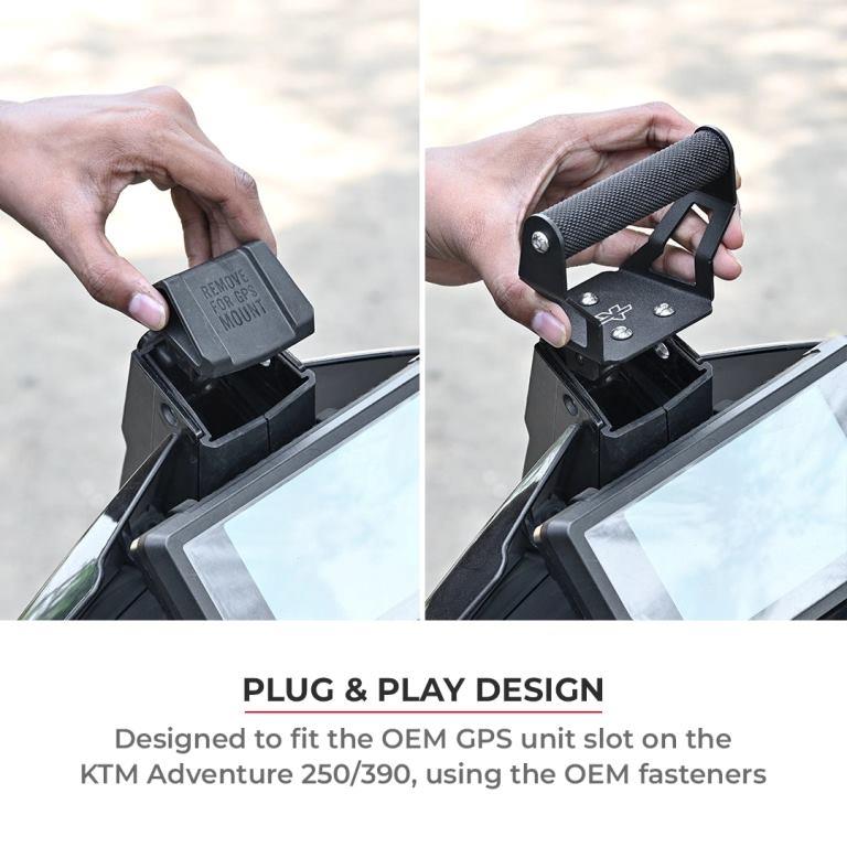 Viaterra Mobile GPS Mount Holder - KTM Adventure 250/390 - Riders Junction