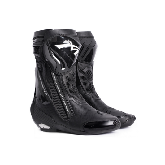 Mocha Knight Professional Racing Boots For Women (Black) MK-SHKW109