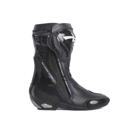 Mocha Knight Professional Racing Boots - Black White Red