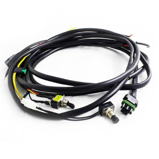 OnX6/XL Hi-Power w/Mode Switch 2-Light Max (355 Watts) Wiring Harness - Universal - Baja Designs - 640119