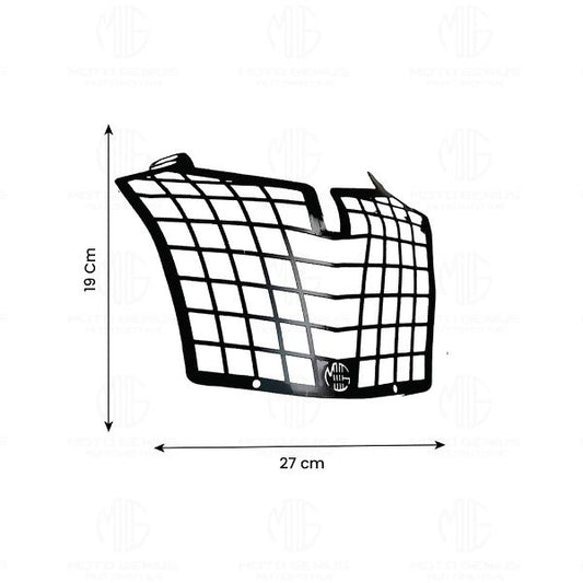 Moto Genius Front Headlight Grill Guard for Bajaj Dominar 250/400