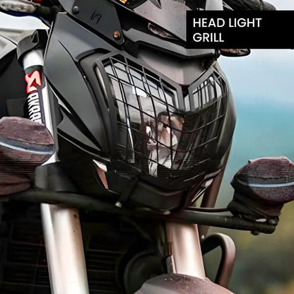 Moto Genius Front Headlight Grill Guard for Bajaj Dominar 250/400