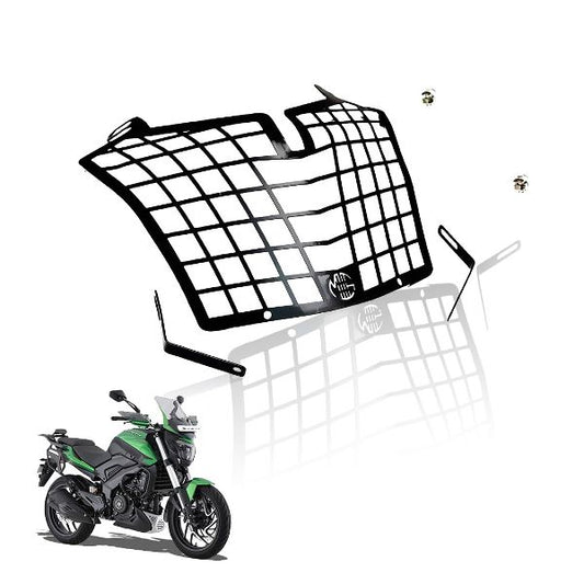Moto Genius Front Headlight Grill Guard for Bajaj Dominar 250400