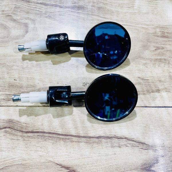 Moto Genius Original Superior (Anti Glare) Universal And Adjustable Handlebar Rear View Mirror