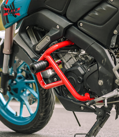 Moto Torque Alpha Yamaha MT-15 Crash Guard v2.0 (Red)-YAMAHAMT-00007