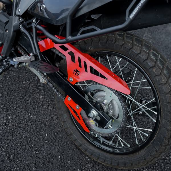 Moto Torque-Chain Guard (Red) For Xpluse 210