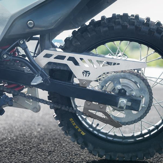 Moto Torque-Chain Guard Silver For Xpluse 210