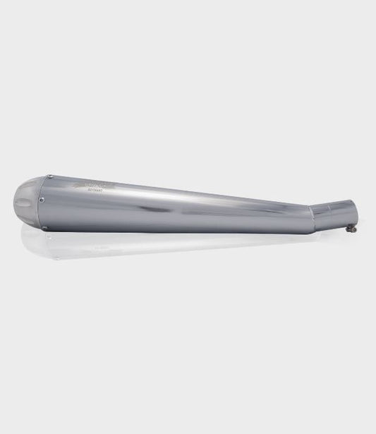 Moto Torque Chrome Platted Performance Exhaust-Megaphone – Chrome