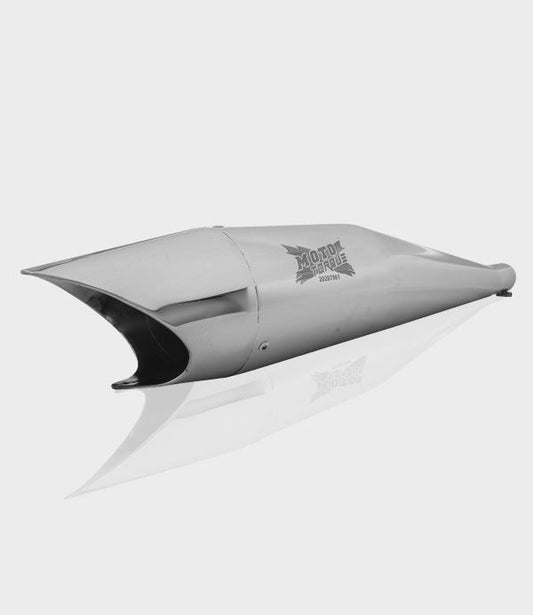 Moto Torque Chrome Platted Performance Exhaust-Shark – Chrome