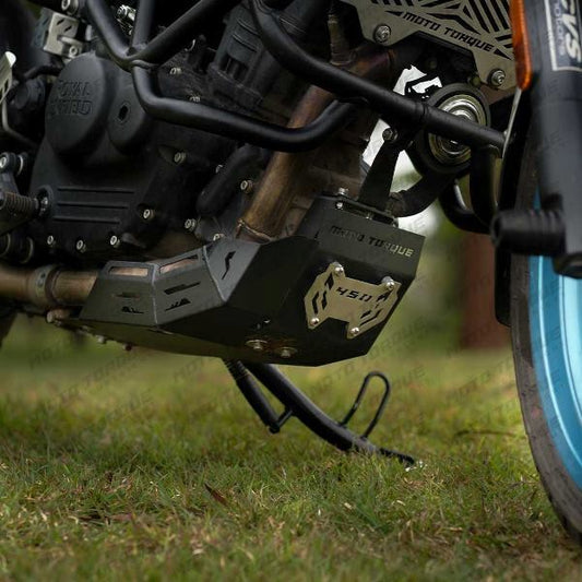 Moto Torque Engine Guard(MS Black) For Guerrilla 450
