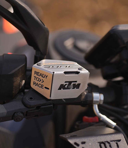 Moto Torque Front Master Cylinder Guard (SS) For KTM Duke 250/390 Gen-3