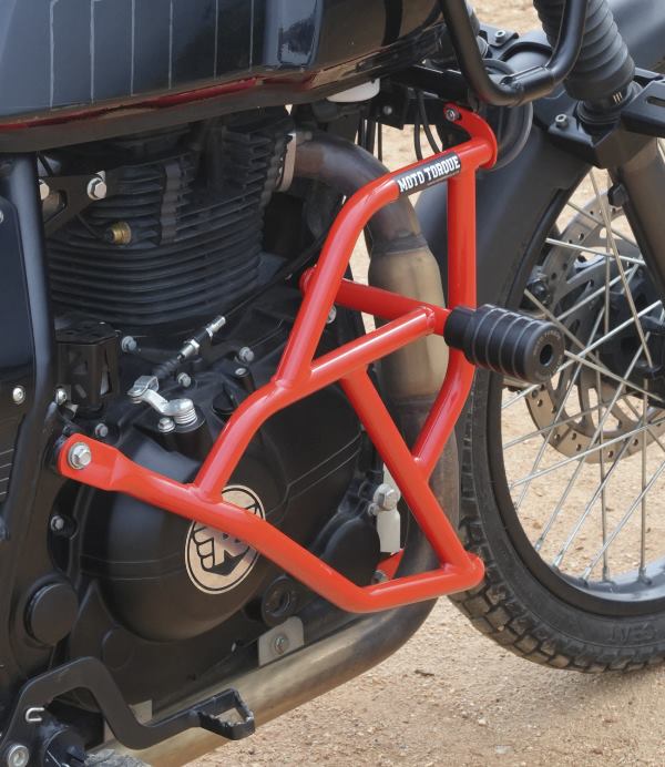 Moto Torque Guardian - Himalayan Crash Guard (Red)