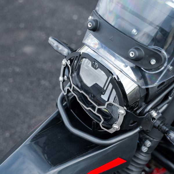 Moto Torque-Headlight Guard MS & SS Combination For Xpluse 210