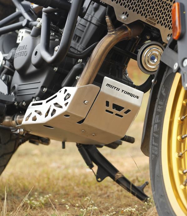 Engine Guard For Rider Moto Torque Himalayan 450 - Engine Guard (Aluminium)-HIMALAYAN450-0000 ...
