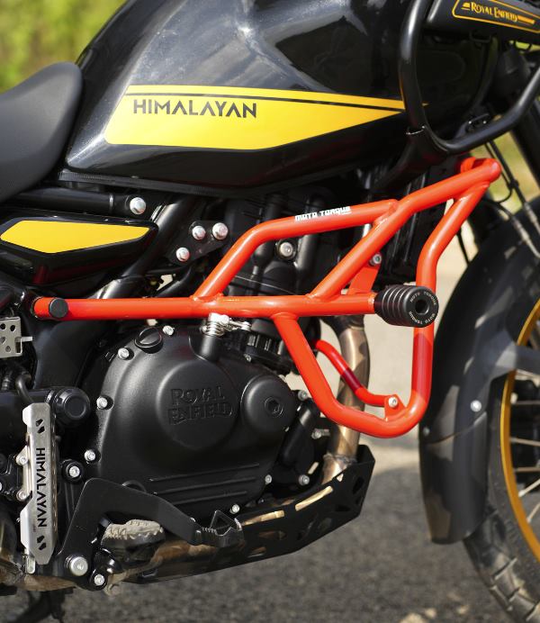 Moto Torque Himalayan 450 - Panther Crash Guard (Red)-HIMALAYAN450-00004