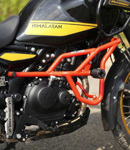 Moto Torque Himalayan 450 - Panther Crash Guard (Red)-HIMALAYAN450-00004