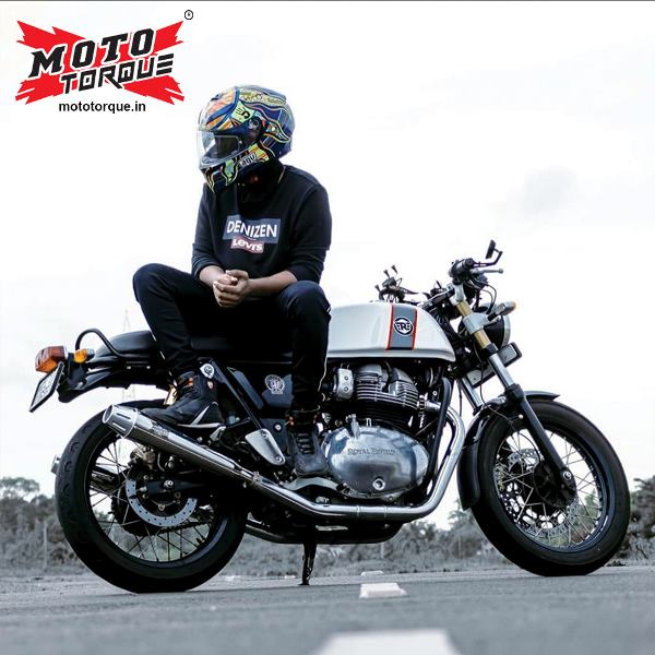 Moto Torque Matte Black Performance Exhaust - Launcher - black