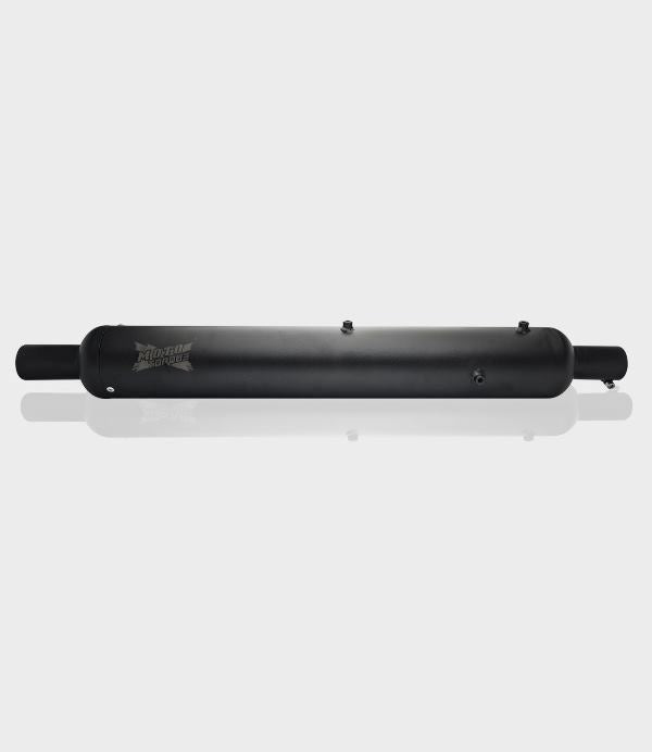 Moto Torque Matte Black Performance Exhaust - Replica - Black (BS6)-EXHAUST-00020