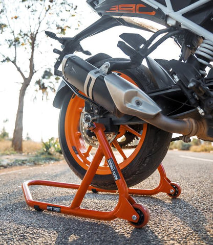 Moto Torque Meteor 350 – Paddock Stand - Red-PADDOCK-00002