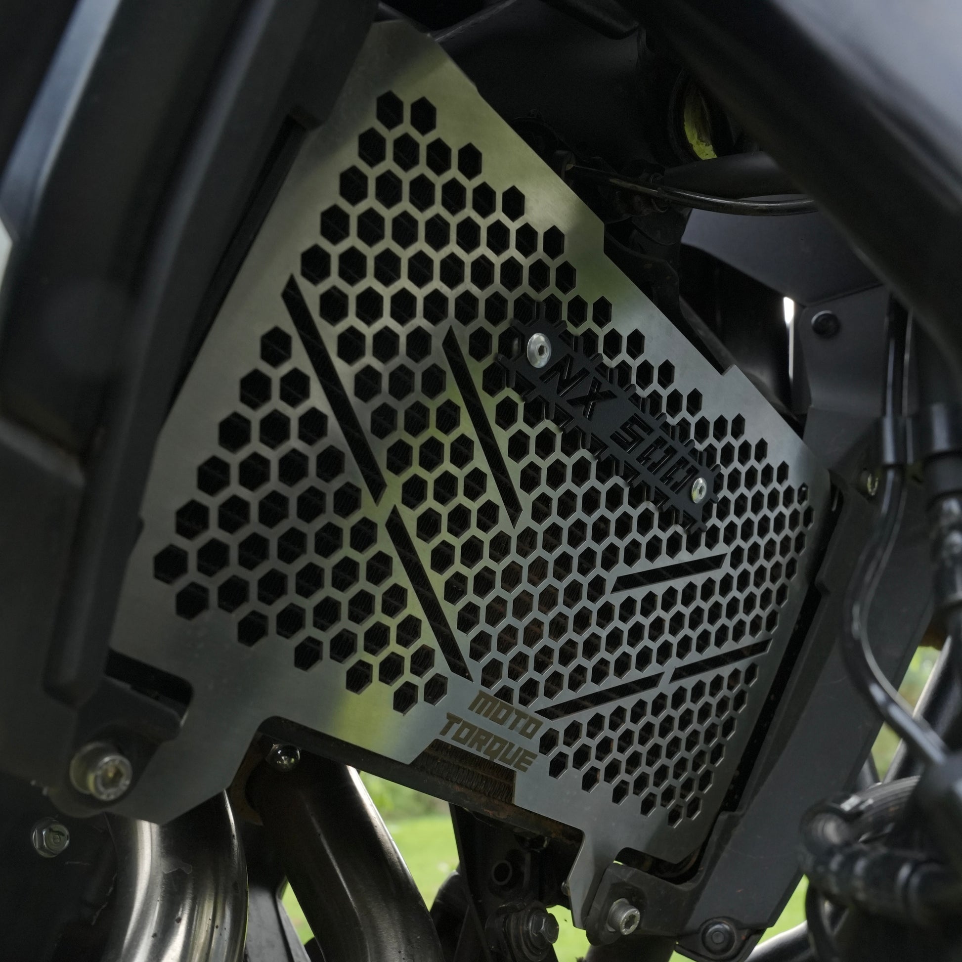 Moto Torque Radiator Guard (SS) For Honda NX-500