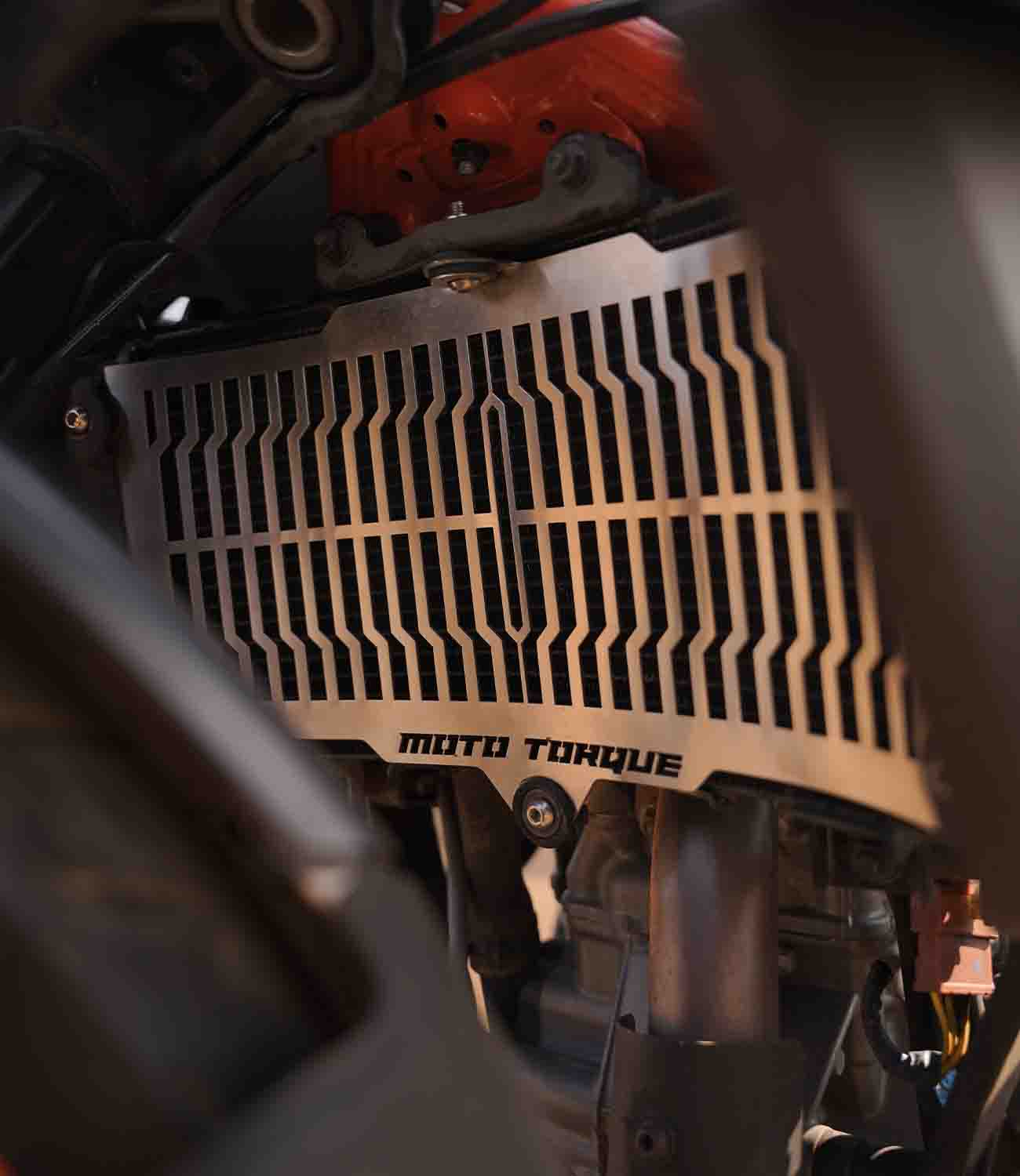 Moto Torque Radiator Guard (SS) For KTM Duke 250/390 Gen-3