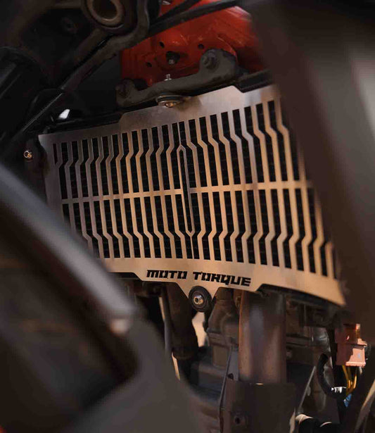 Moto Torque Radiator Guard (SS) For KTM Duke 250/390 Gen-3