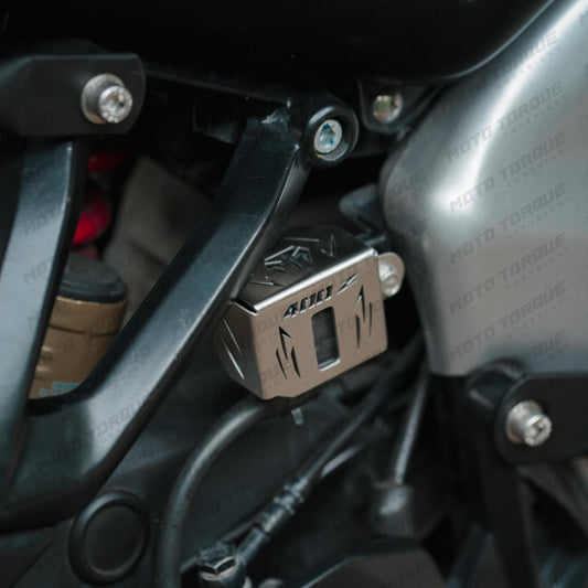 Moto Torque Reservoir Oil Guard SS Matte For Pulsar NS 400