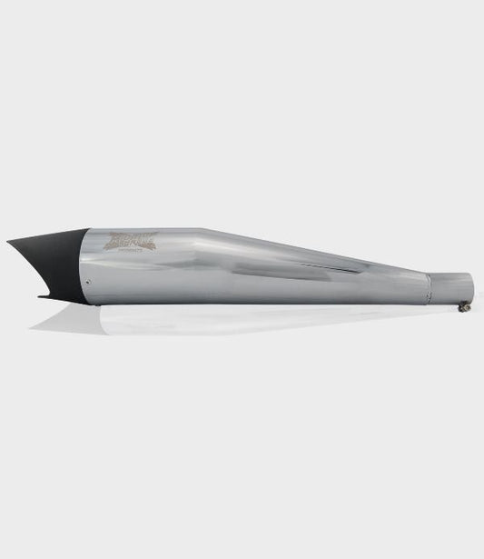 Moto Torque Shark – Half Chrome Exhaust For Royal Enfield Classic (350500)
