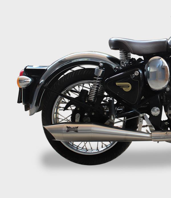 Moto Torque Stainless Steel Performance Exhaust - Shark - Pro-EXHAUST-00027