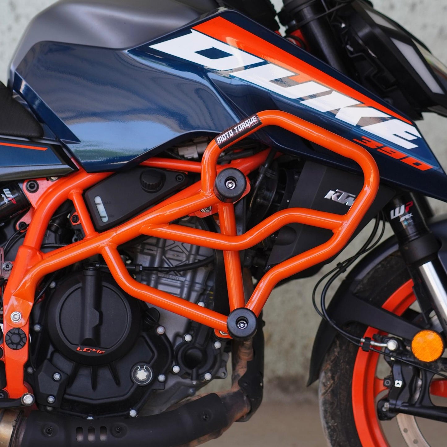 Moto Torque Thor Crash Guard (Orange) For KTM Duke 250/390- Gen-3-KTMGEN2-00003